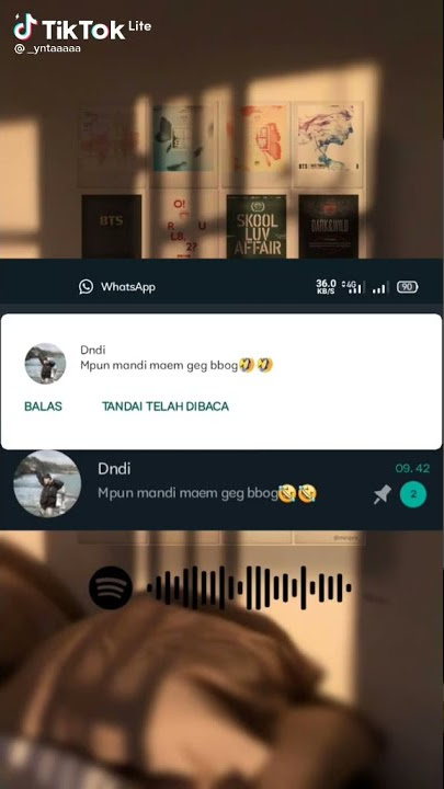 notifikasi w.a dari pacar