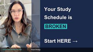 Your Study Schedule Is Broken — Fix It Today | USMLE & COMLEX Net Worth