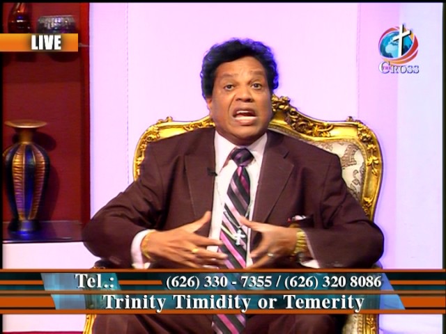 Trinity Timidity or Temerity by Dr Dominick Rajan 11-18-2016