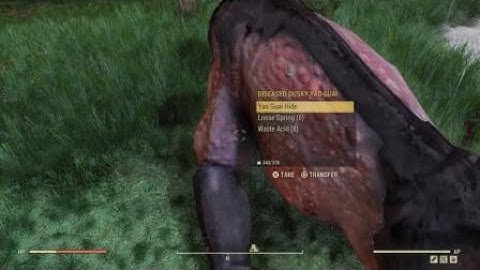 Fallout 76 know your terrain noob. Kill while set to pacifist.