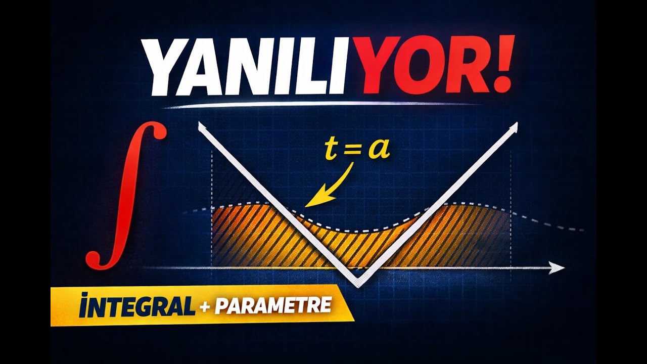 Bu AYT Matematik İntegral Sorusu Seçici! | Mutlak Değer + Parametre