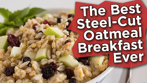 How to Make the Best Steel Cut Oatmeal Ever (Nutritarian/Vegan)