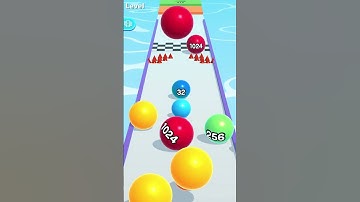 Ball Run 2048 Merge Number Gameplay Walkthrough #163 android, ios #shorts #viral