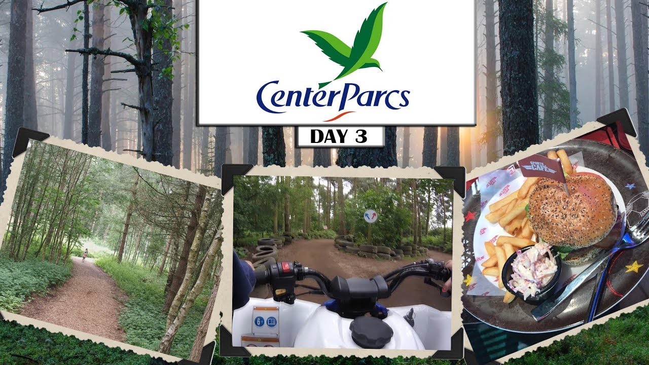 FOREST FOOTAGE, QUAD BIKING AND SPORTS BAR! Center Parcs Day 3/5