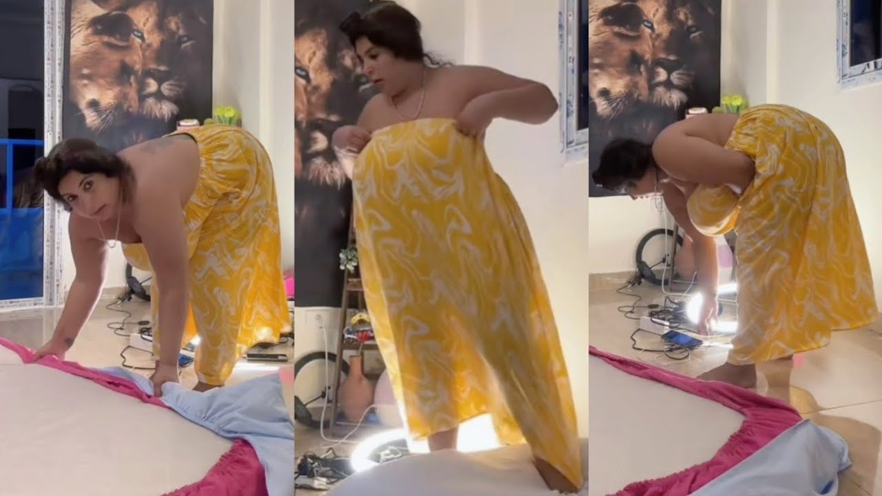 Daily Life of Large Single Parent Over 50 - Natural Older Women