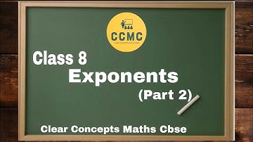 Exponents | CBSE Maths 8 | Intro (Part 2) by Sanlaap Mukherjee Sir