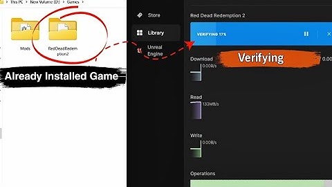 How to Link Already Installed Game  with Epic Games Launcher
