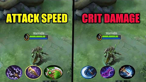 Crit vs Non-Crit Build Moskov MLBB✅.