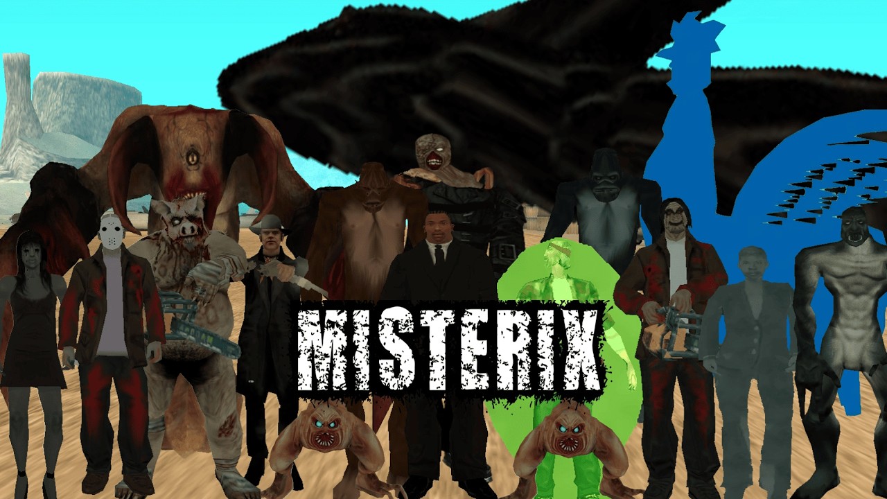 Clásicos de Internet #14 - Gta SA - Misterix Mod (Enemigos+Curiosidades)