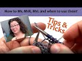 How to m1 (make 1) m1R (make 1 right) m1L (make 1 left) in knitting and tips to make it easy