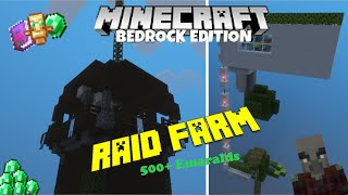 Easy Raid Farm | Minecraft Tutorial | Bedrock