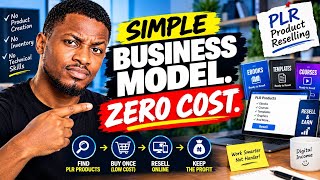 Simple Business Model You Can Start for ₦0 | PLR Product Reselling