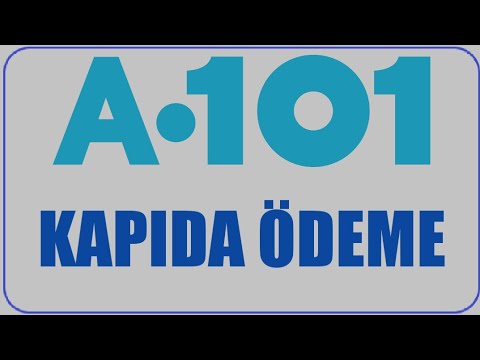 A101 Online Kapıda Ödeme Nasıl Yapılır? Kapıda Ödeme Var Mı?