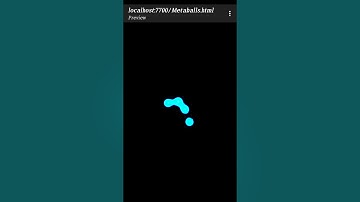 Metaballs | HTML CSS #codemasters