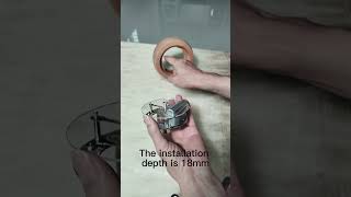 How to make a table Clock with 86mm Metal Skeleton Clock Insert