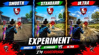 Free Fire Graphics Test 🔥 Smooth vs Standard vs Ultra vs Max | Which Is Best?