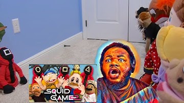 SML Movie: SQUID GAME 2 (REACTION) #sml #jeffy #squidgame #netflix 😂🔺◼️🏃‍♂️🏃‍♂️