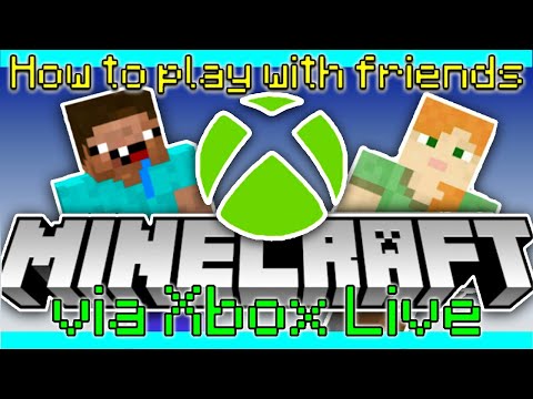 Como se juntar a seus amigos através do Xbox Live In Minecraft Pocket Edition E Minecraft Bedrock!