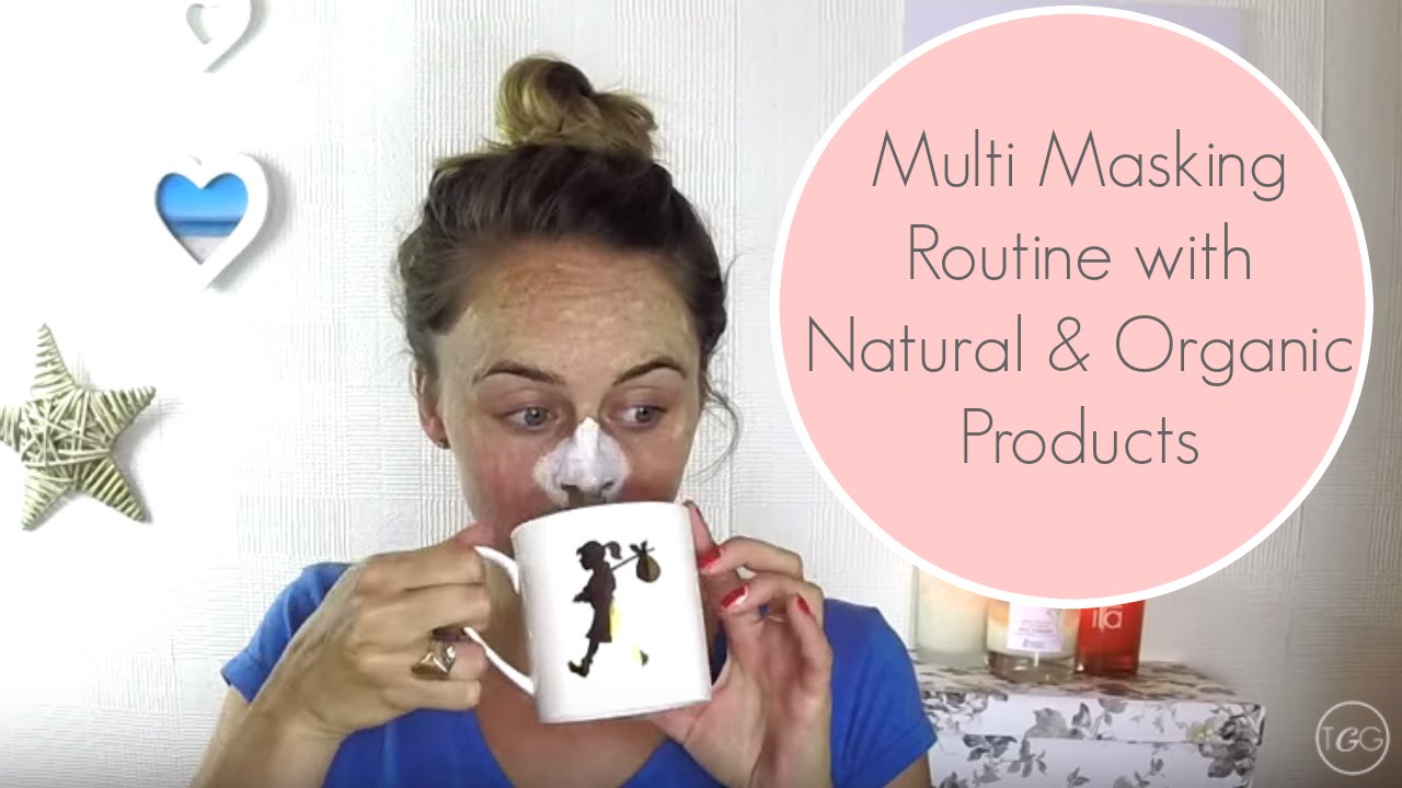 Multi Masking with Organic Face Masks - YouTube