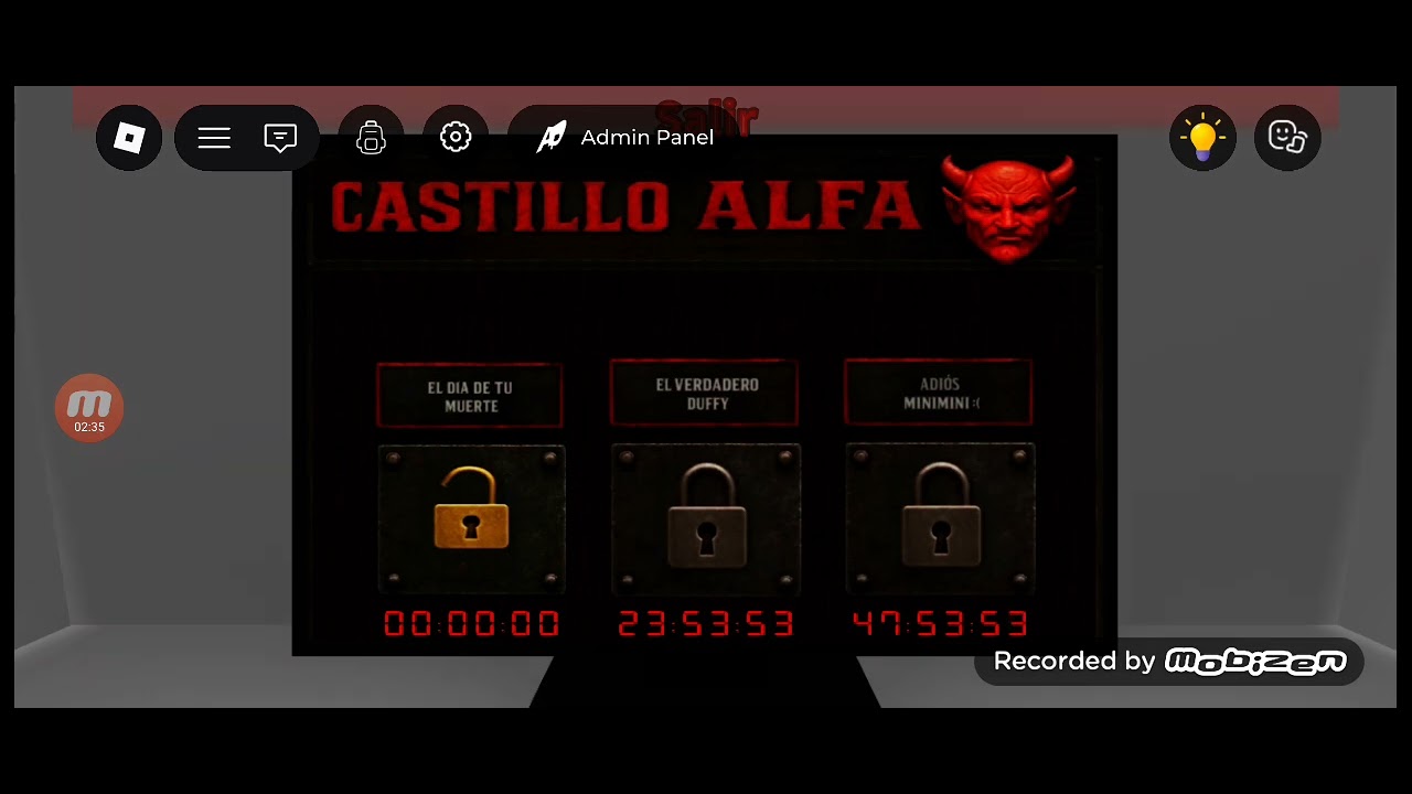 Mañana posible mente vayamos al castillo de alfa