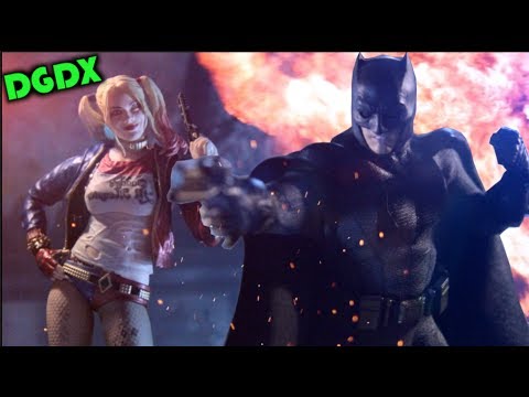 BATMAN vs HARLEY QUINN Action Stop Motion (DC Cinematic Universe) *HD* -  YouTube