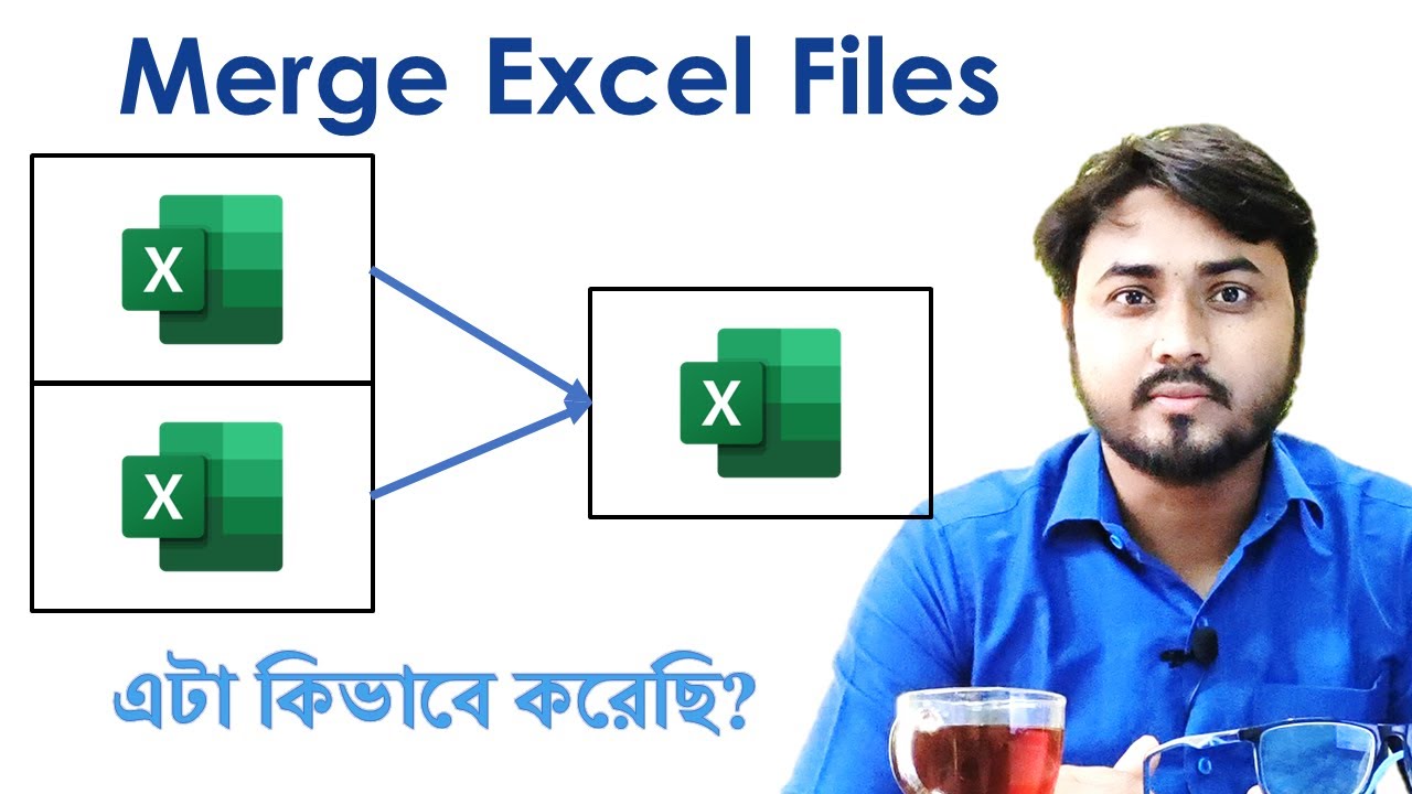 Excel Tips 13 - How to Merge Multiple Excel files into a Single File ...