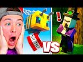 Reacting to the MOST INTENSE Minecraft Battle! (Bees Fight)