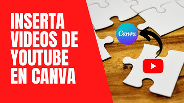 Cómo insertar video de YouTube a Canva | Tutorial completo