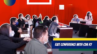 EXIT CONFERENCE with CDA R7  MAY 28, 2021