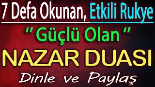 Nazar İçin En Etkili Dua Hangisi?  Dinle ve Mucizelerle Dolu Dualar