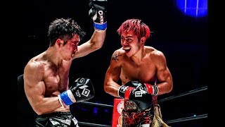 ギラギラ系激闘派・不可思 VS プロフェッショナルシスト・健太　キックボクシングKNOCK OUT