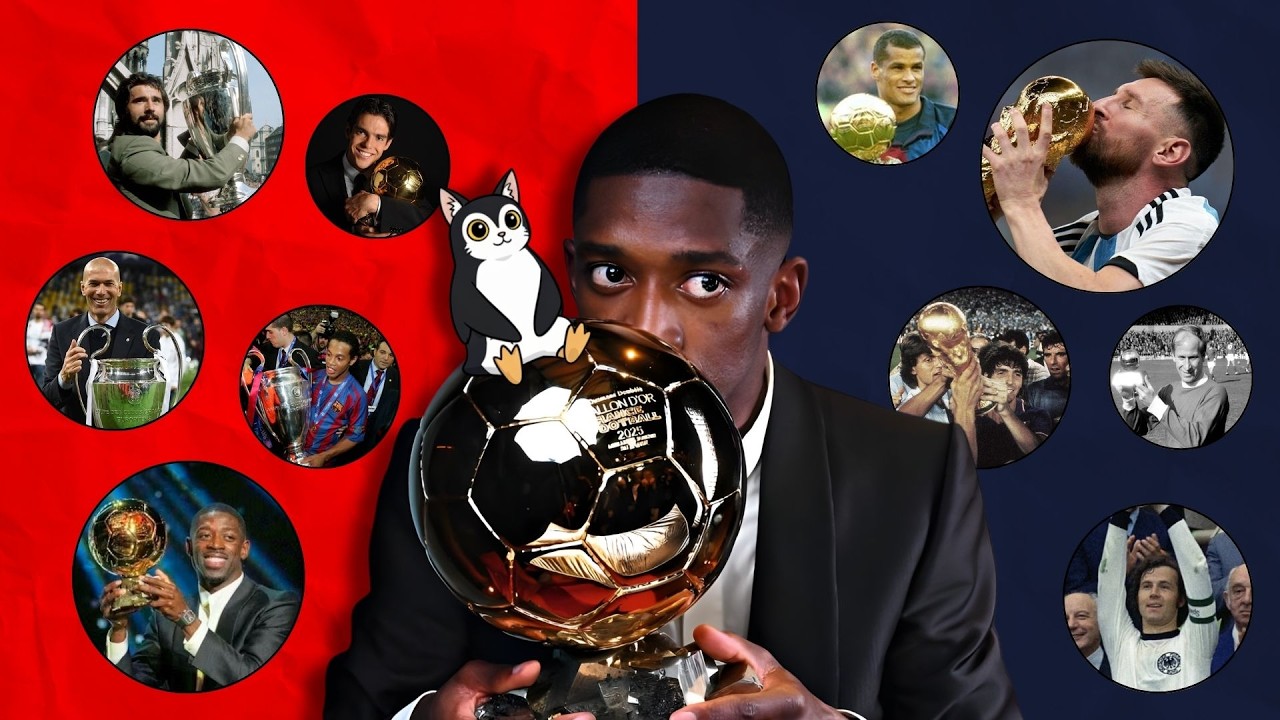 10 cầu thủ DUY NHẤT giành World Cup, Champions League, Quả Bóng Vàng