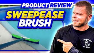 Sweep Ease Pool Brush Review | Save Energy & Clean Easier | Chlorine King Pool Service