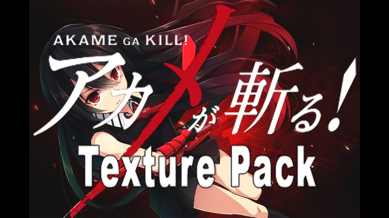 Akame Ga Kill Minecraft Texture Pack