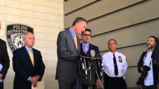 Mayor's press conference on the deadly standoff
