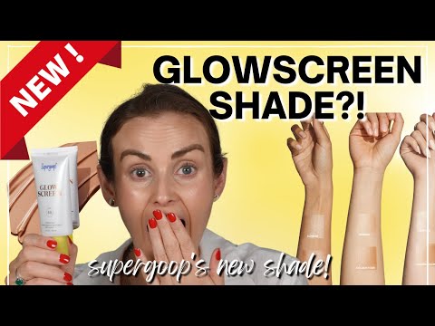 NEW Supergoop Glowscreen Shade!!!