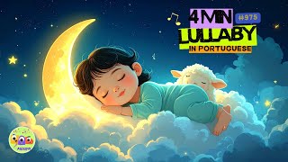 Gentle Portuguese Lullaby 🇵🇹 for Deep Baby Sleep | Soft Bedtime Music for Babies & Kids 🌙💤 #baby