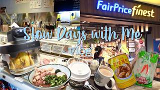 School Holidays Are Here! 🇸🇬 Heavenly Wang Breakfast, FairPrice Grocery Run & a New Air Fryer 🍞🍗 screenshot 1