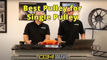 Which Pulley Option is Best for B8/8.5 S4 Stage 2 Single Pulley? | 034Motorsport FAQ