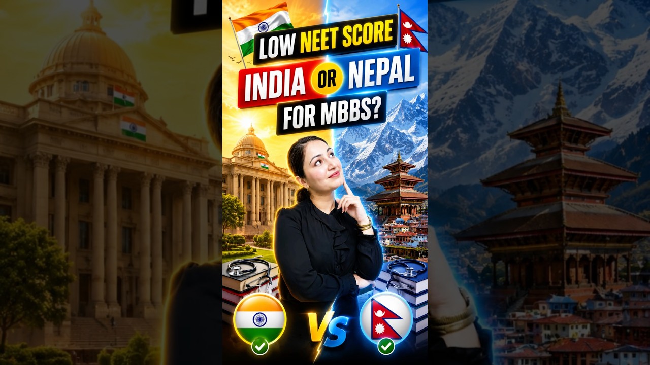 MBBS in Nepal Vs MBBS in India. What You Should Choose at Low NEET Score? #mbbsinnepal #lowneetscore
