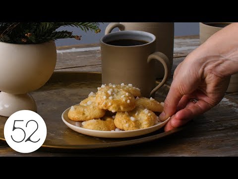 Norwegian Butter Cookies (Serinakaker)