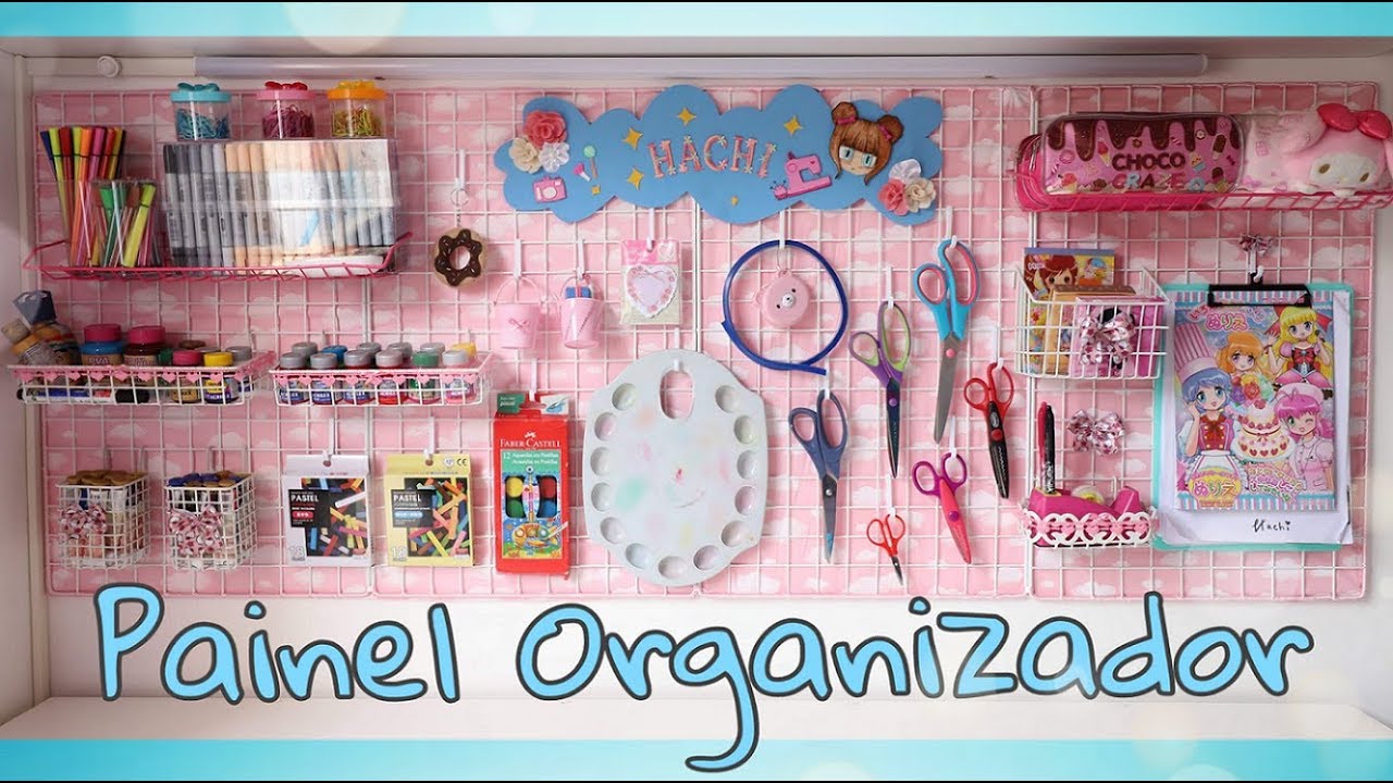 Painel Organizador - Arrumando o Atelie ^o^/
