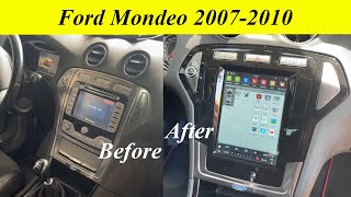 Installation : Ford Mondeo MK4 2007-2010year +9.7inch tesla style car stereo