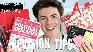 GCSE and A Level Revision Tips! (How I Got All As + A*s) | Jack Edwards