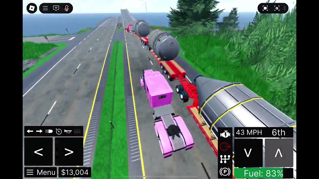 Truck Driving On the Ranch