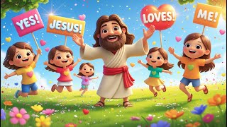 Jesus Loves Me | Easter Christian Song for Kids | Animated Bible Song for Children