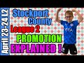 Stockport county fc fan boy 23 24 league 2 promotion chances