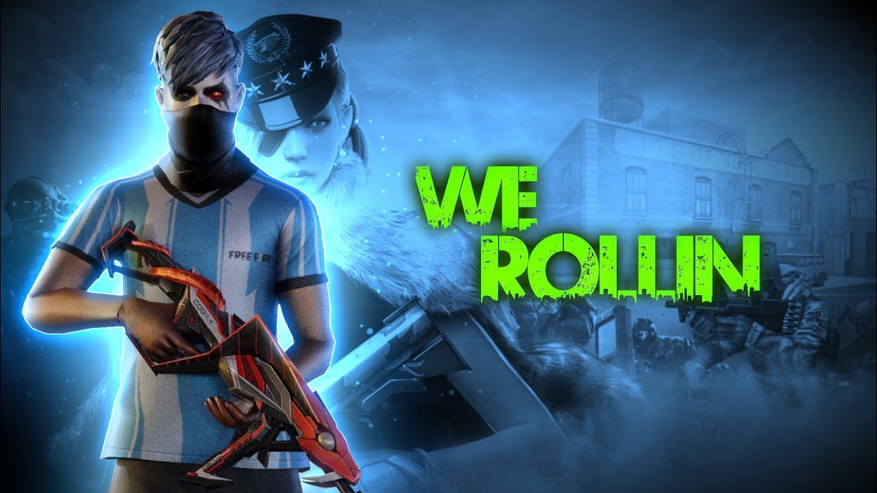 We Rollin Free fire max montage | First video on freefire max | 