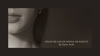 Taylor Swift - Chloe or Sam or Sophia or Marcus (Official Lyric Video) Resimi
