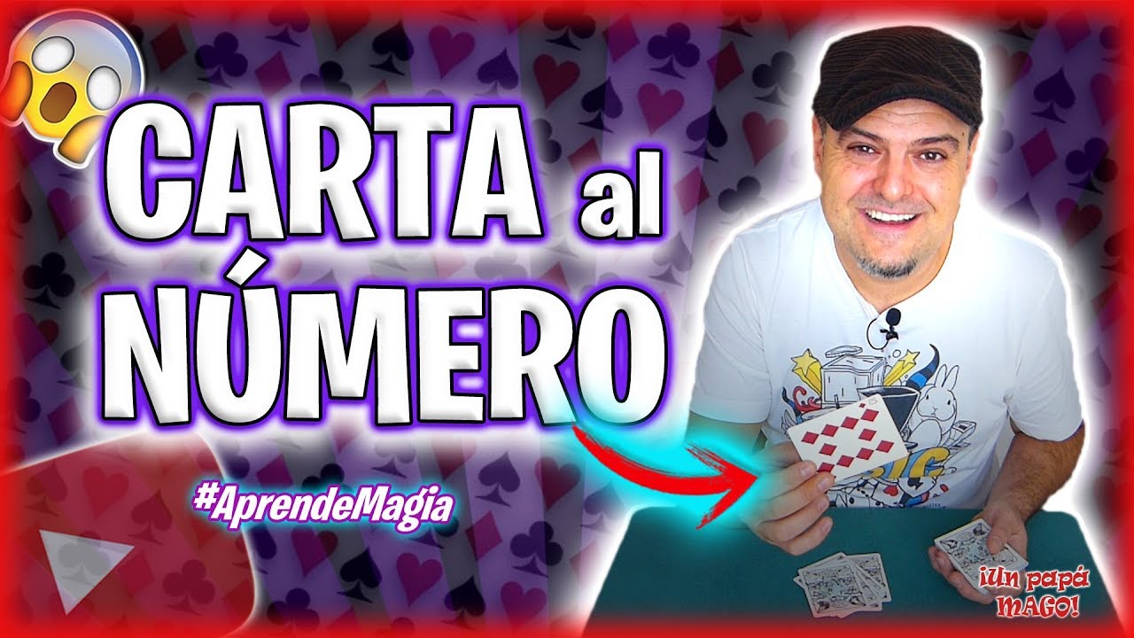 ❗TRUCO DE MAGIA CARTA AL NÚMERO❗ APRENDE MAGIA ♦️♣️♥️♠️